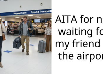 AITA for not waiting for my friend at the airport