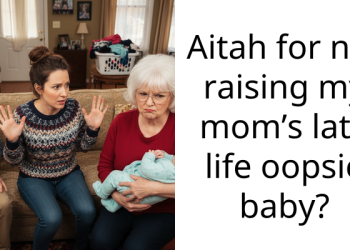 Aitah for not raising my mom’s late life oopsie baby?