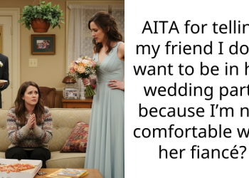 AITA for telling my friend I don’t want to be in her wedding party because I’m not comfortable with her fiancé?