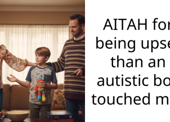 AITAH for being upset than an autistic boy touched me?