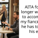 AITA for no longer wanting to accompany my fiancé when he has to meet his ex?