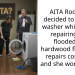 AITA Roomate decided to use the washer which I was repairing And flooded the hardwood floor. The repairs cost $800 and she won’t pay it.