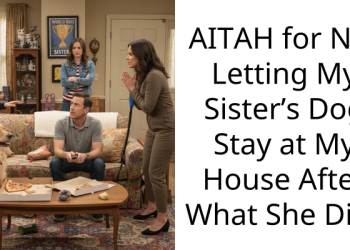 AITAH for Not Letting My Sister’s Dog Stay at My House After What She Did?