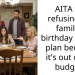 AITA for refusing my family’s birthday dinner plan because it’s out of my budget?