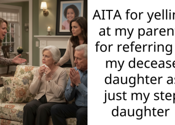 AITA for yelling at my parents for referring to my decease daughter as just my step daughter
