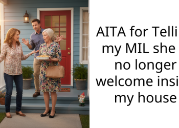 AITA for Telling my MIL she is no longer welcome inside my house