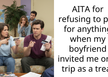 AITA for refusing to pay for anything when my boyfriend invited me on a trip as a treat