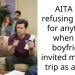 AITA for refusing to pay for anything when my boyfriend invited me on a trip as a treat