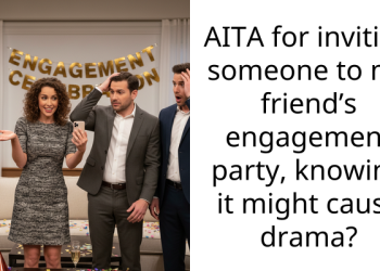 AITA for inviting someone to my friend’s engagement party, knowing it might cause drama?