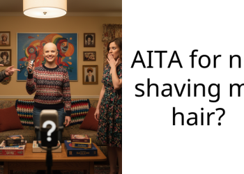 AITA for not shaving my hair?