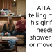AITA for telling my son his girlfriend needs to shower more or move out ?