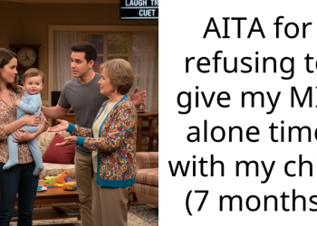 AITA for refusing to give my MIL alone time with my child (7 months)