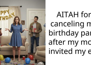 AITAH for canceling my birthday party after my mom invited my ex?