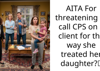 AITA For threatening to call CPS on a client for the way she treated her daughter?
