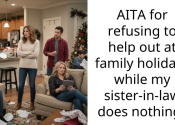 AITA for refusing to help out at family holidays while my sister-in-law does nothing?