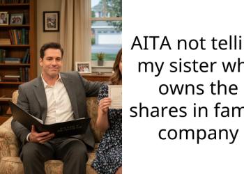 AITA not telling my sister who owns the shares in family company