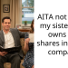 AITA not telling my sister who owns the shares in family company