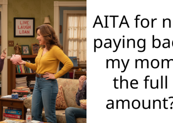 AITA for not paying back my mom the full amount?