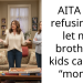 AITA for refusing to let my brother’s kids call me “mom”?