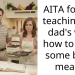 AITA for not teaching my dad’s wife how to cook some basic meals?