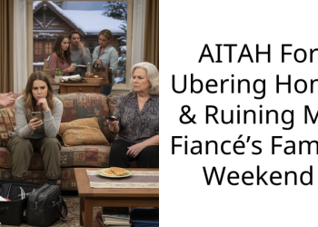 AITAH For Ubering Home & Ruining My Fiancé’s Family Weekend