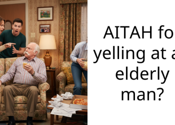 AITAH for yelling at an elderly man?