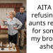 AITA for refusing my aunts request for some of my brothers ashes?