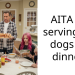 AITA for serving hot dogs for dinner?