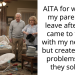 AITA for wanting my parents to leave after they came to “help” with my newborn but created more problems than they solved?