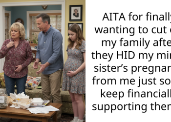 AITA for finally wanting to cut off my family after they HID my minor sister’s pregnancy from me just so I’d keep financially supporting them??