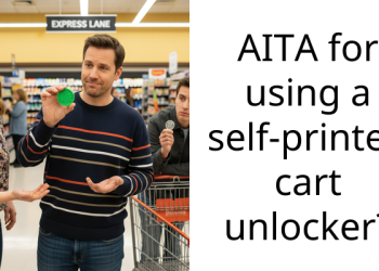 AITA for using a self-printed cart unlocker?