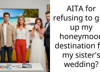 AITA for refusing to give up my honeymoon destination for my sister’s wedding?