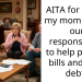 AITA for telling my mom its not our responsibility to help pay the bills and their debt?