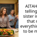 AITAH for telling my sister in law that not everything has to be meat?