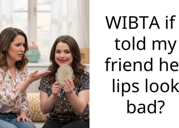WIBTA if I told my friend her lips look bad?