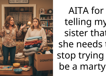AITA for telling my sister that she needs to stop trying to be a martyr?