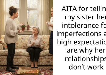 AITA for telling my sister her intolerance for imperfections and high expectations are why her relationships don’t work