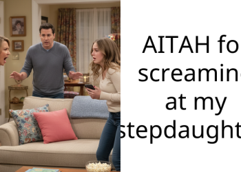 AITAH for screaming at my stepdaughter?