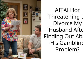 AITAH for Threatening to Divorce My Husband After Finding Out About His Gambling Problem?
