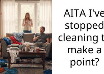 AITA I’ve stopped cleaning to make a point?