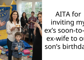 AITA for inviting my ex’s soon-to-be ex-wife to our son’s birthday?
