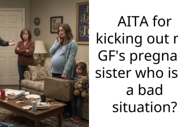 AITA for kicking out my GF’s pregnant sister who is in a bad situation?