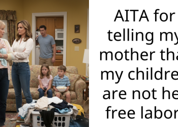 AITA for telling my mother that my children are not her free labor.