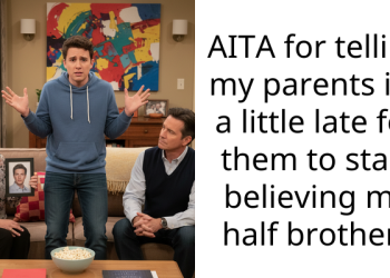 AITA for telling my parents it’s a little late for them to start believing my half brother?