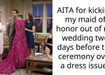 AITA for kicking my maid of honor out of my wedding two days before the ceremony over a dress issue?