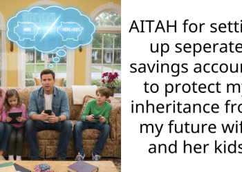 AITAH for setting up seperate savings accounts to protect my inheritance from my future wife and her kids