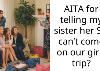 AITA for telling my sister her SO can’t come on our girls trip?