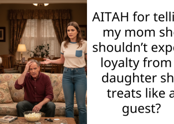 AITAH for telling my mom she shouldn’t expect loyalty from a daughter she treats like a guest?