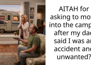 AITAH for asking to move into the camper after my dad said I was an accident and unwanted?