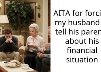 AITA for forcing my husband to tell his parents about his financial situation